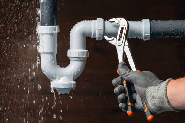 Professional Drain Cleaning technician working in Rex, GA